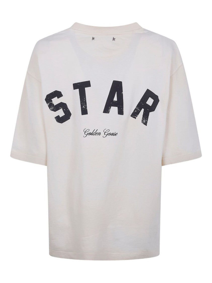 Golden Goose Loose-Fitting Silk And Nylon T-Shirt