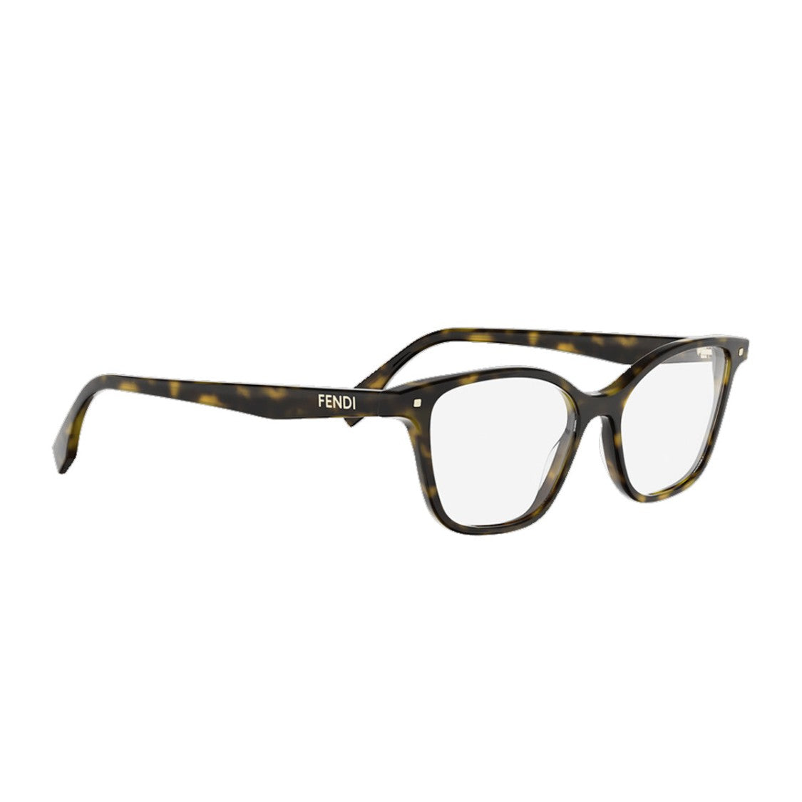 Fendi Havana Fendi Line Fe50162i Geometric Sunglasses