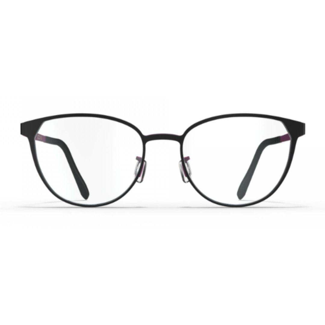 Blackfin Bf1080 Melrose Sleek Cat-Eye Eyeglasses With Adjustable Nose Pads