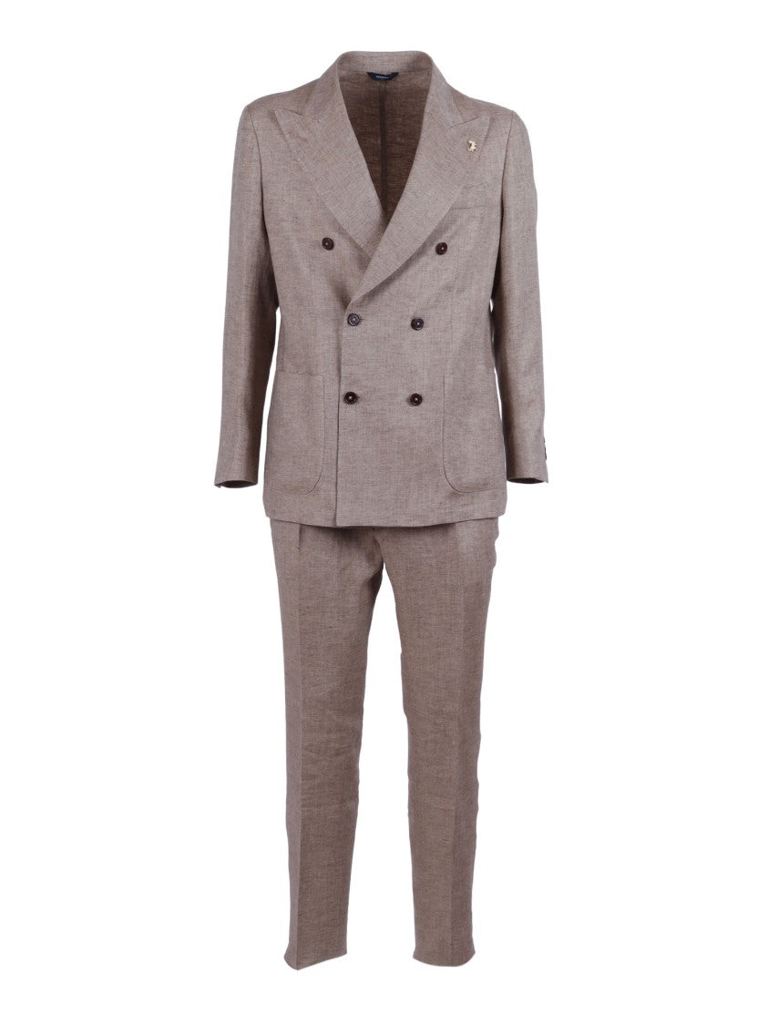Tombolini Beige Zero Gravity Linen Suit