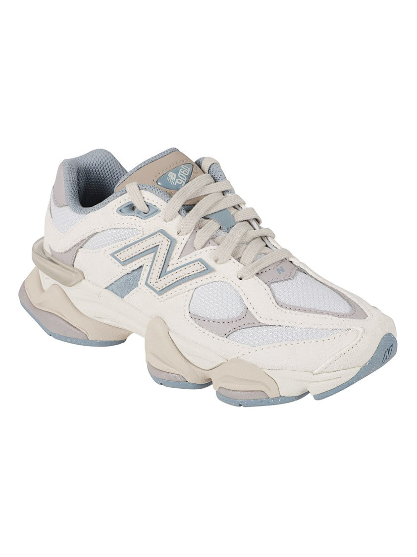 New Balance Layered Suede And Mesh Sneakers With Chunky Sole