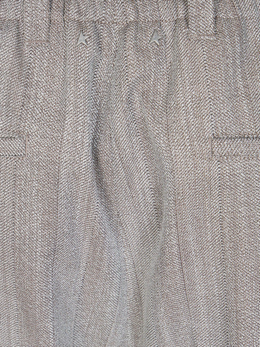 Golden Goose Wv Micro Micro Herringbone Wool-Blend Sweatpants