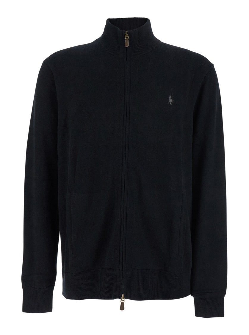 Polo Ralph Lauren High Collar Full Zip Sweater