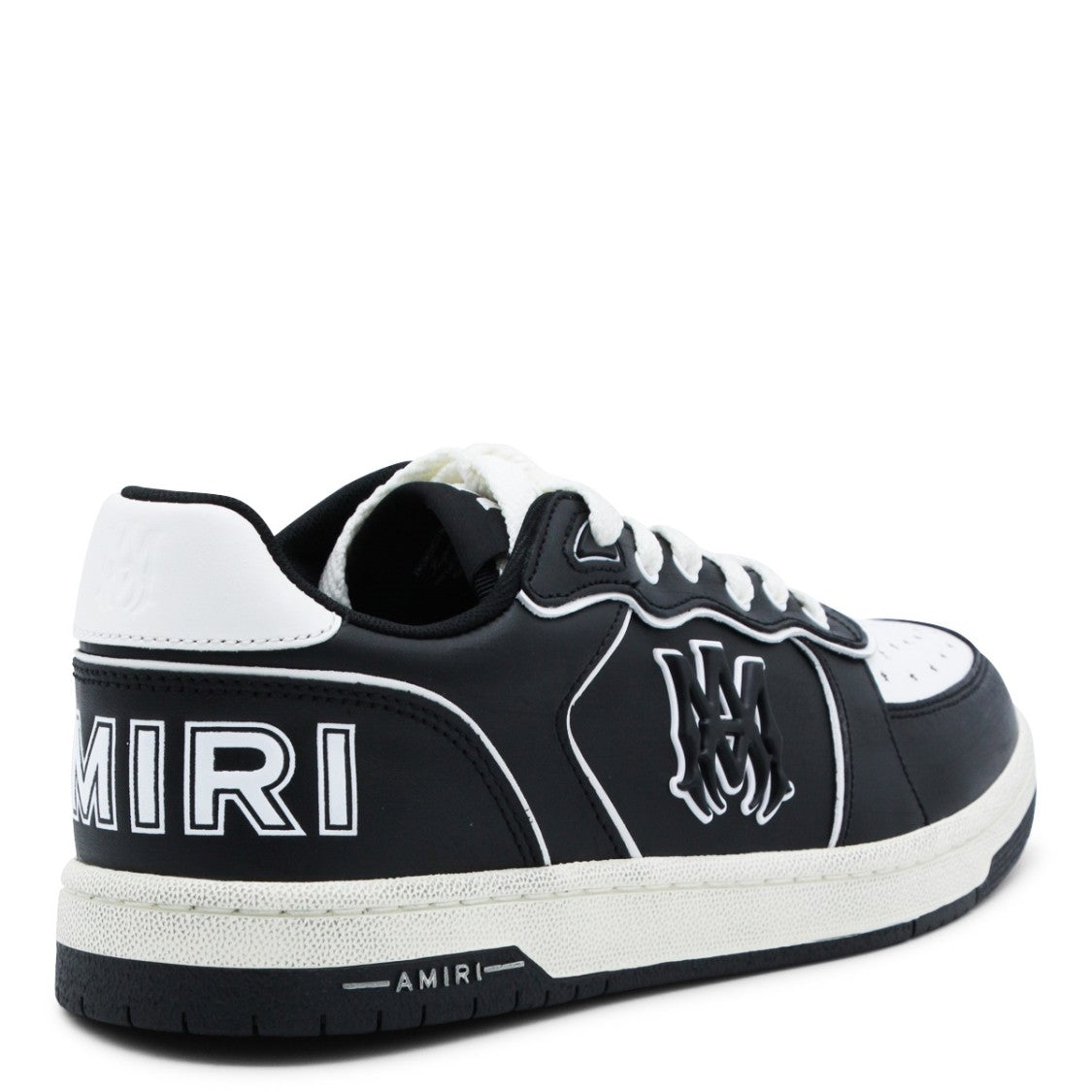 Amiri Black Leather Newport Sneakers