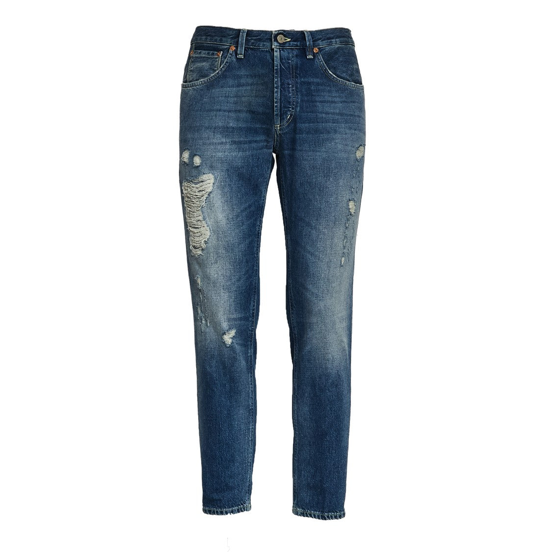 Dondup Brighton Distressed Carrot Jeans