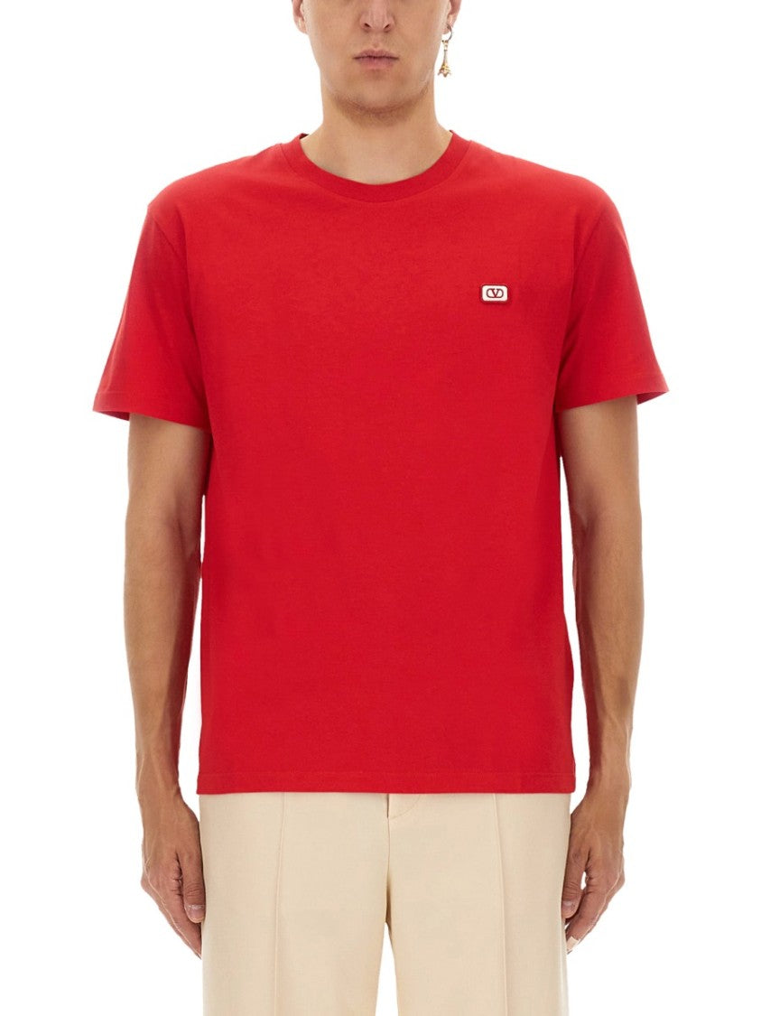 Valentino T-Shirt With Signature Vlogo