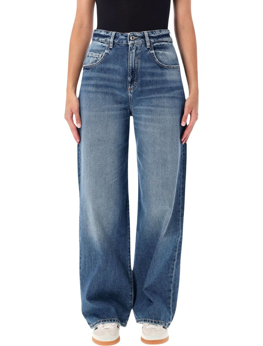Icon Denim Poppy Eclipse High-Waisted Wide-Leg Jeans