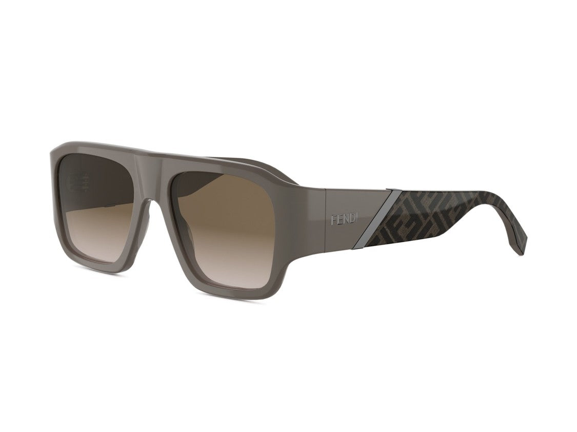 Fendi Fe40198i Oversized Gradient Square Sunglasses