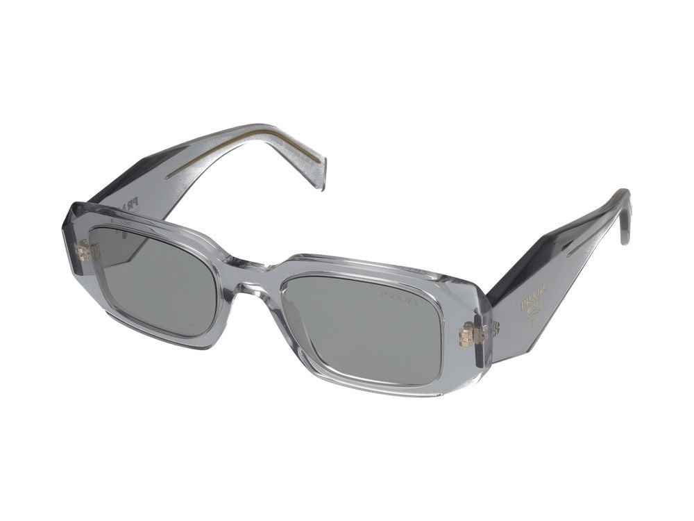 Prada Black Oversized Square Acetate Sunglasses