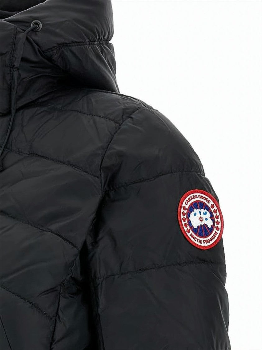 Canada Goose Quilted Padded Down Coat With Adjustable Collar