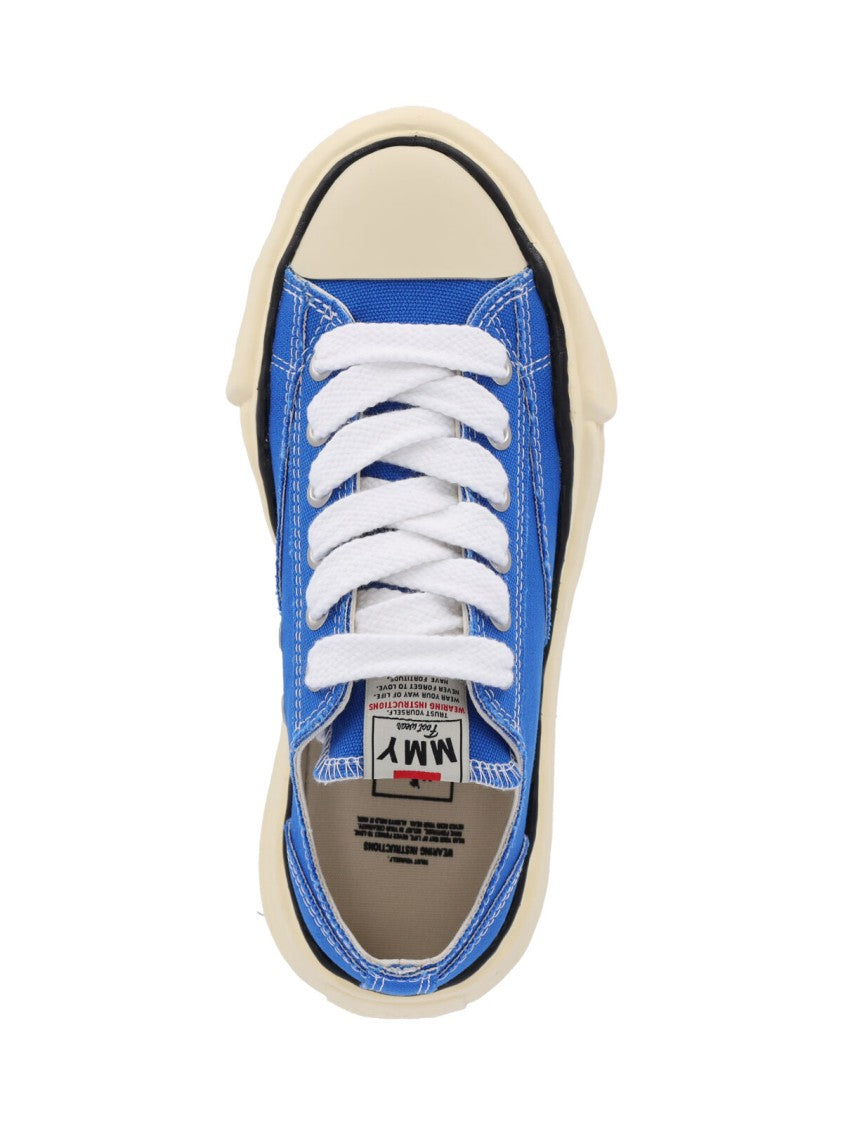 Maison Mihara Yasuhiro Canvas Sneakers With Textured Rubber Sole