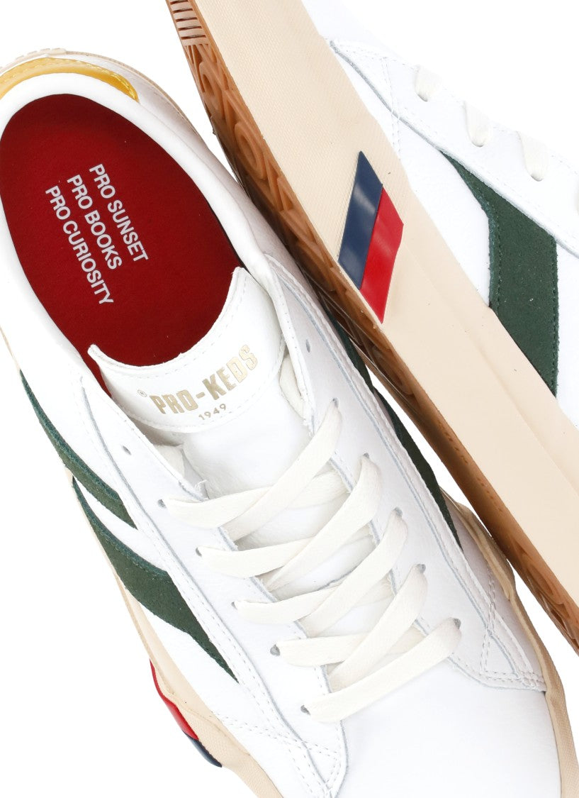 Pro-Keds White Royal Classic Suede Sneakers