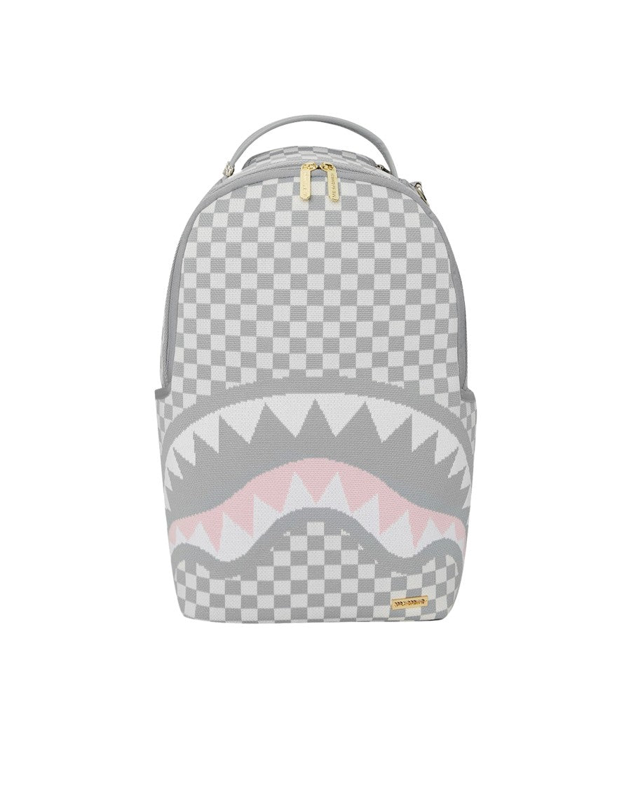 Sprayground Zaino Knit Sharks In Paris In Cream Dlx