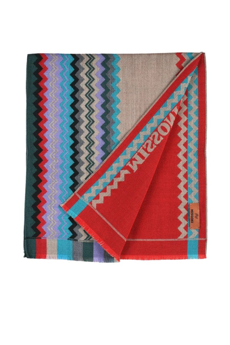 Missoni Beige Wool Scarf