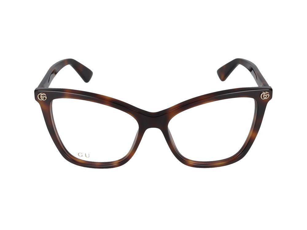 Gucci Eyeglasses Gg1817o 002 Havana Havana Transpa 55/16/140