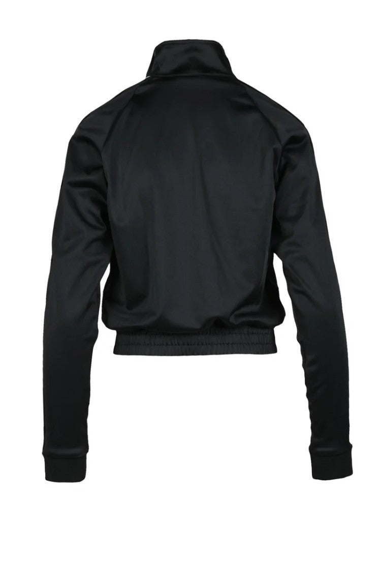 Diesel Polyester Zip Sweatshirt - Black