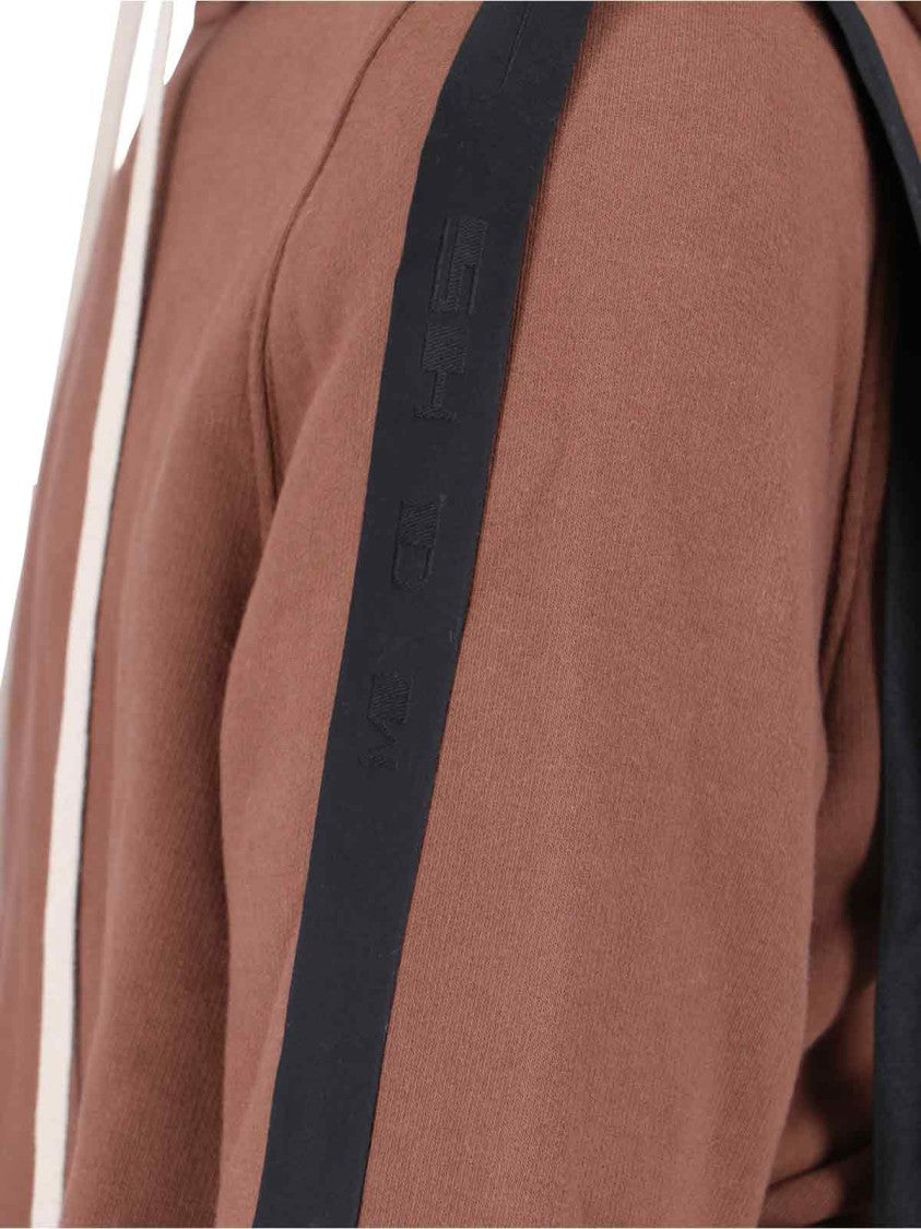 Drkshdw By Rick Owens Zip-Up Hoodie – Brown