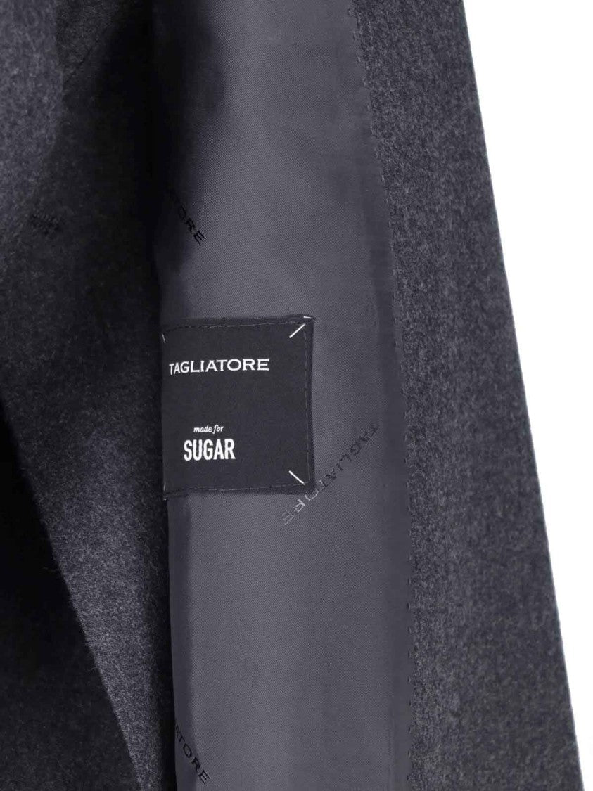 Tagliatore Double-Breasted T-Jasmine Suit In Virgin Wool And Silk