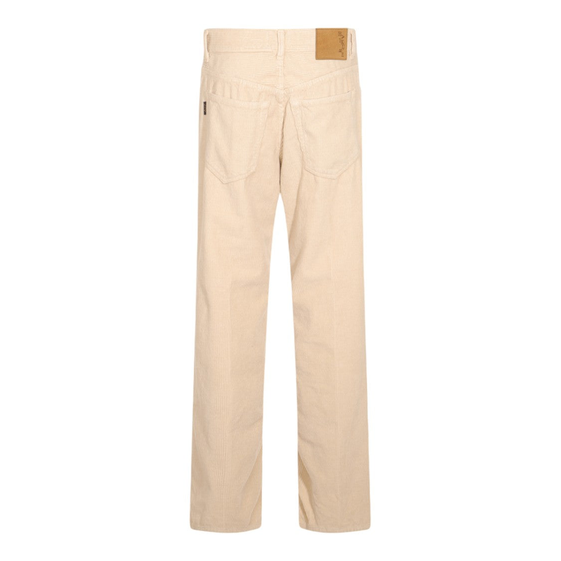 Haikure Textured Corduroy Straight-Leg Pants