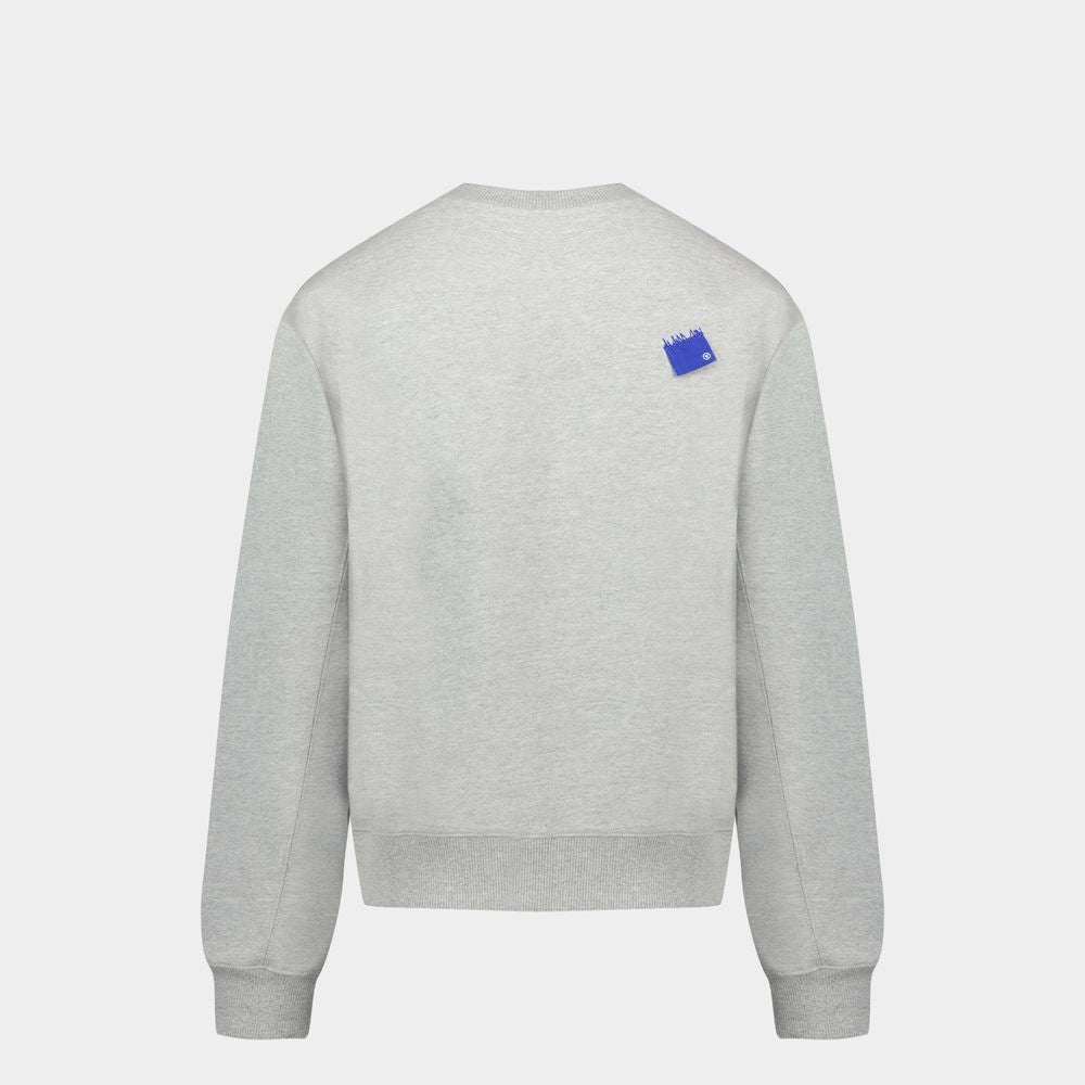 Ader Error 01 Trs Tag Sweatshirt - Cotton - Grey