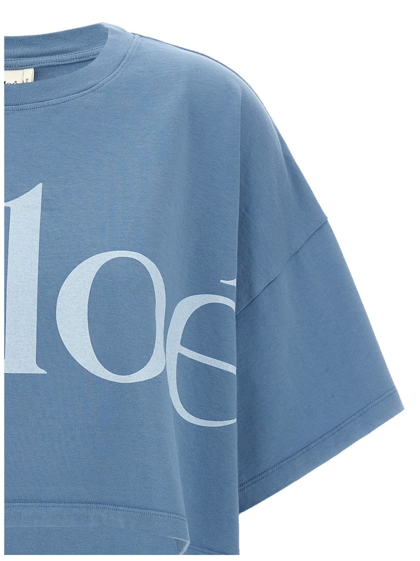 Chloé Logo Crop T-Shirt
