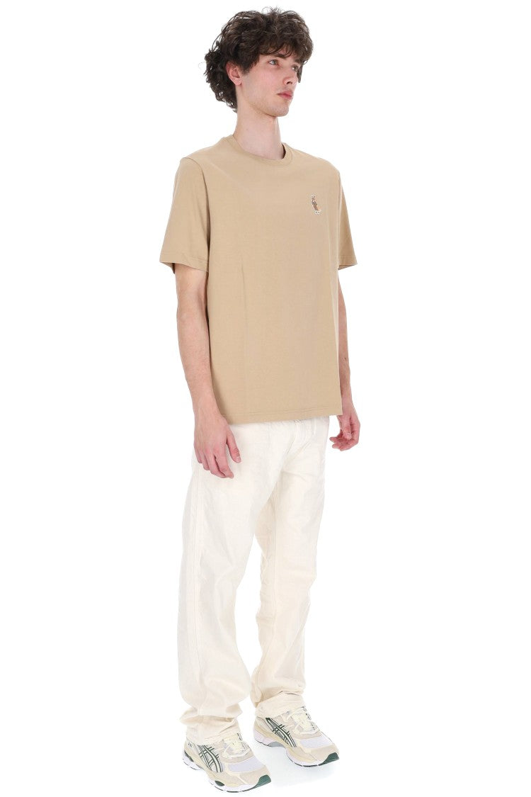 Maison Kitsuné Dressed Fox Patch Cotton T-Shirt