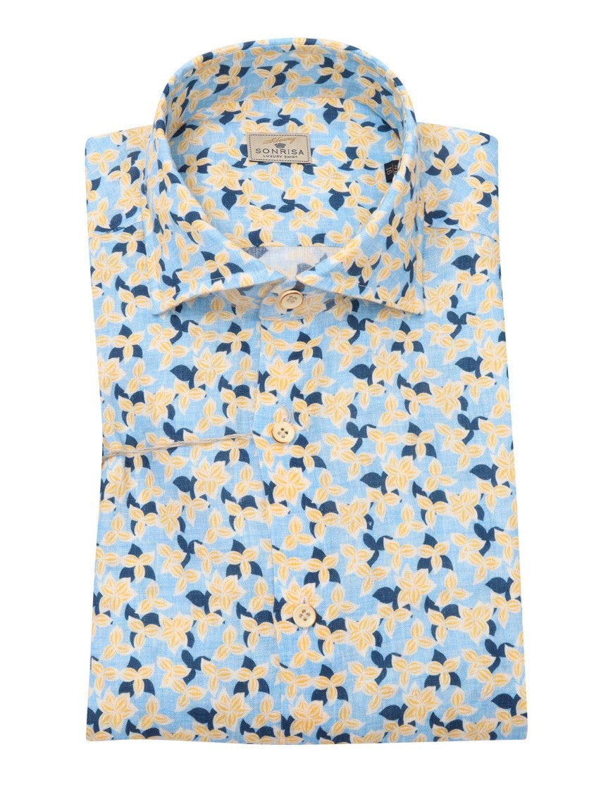 Sonrisa Floral Linen Shirt