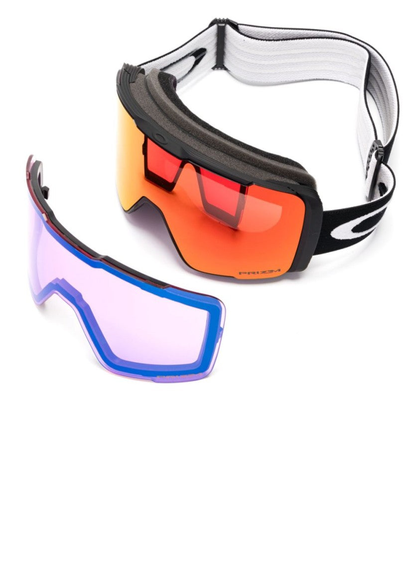 Oakley Curved Lens Ski Goggles With Interchangeable Lenses