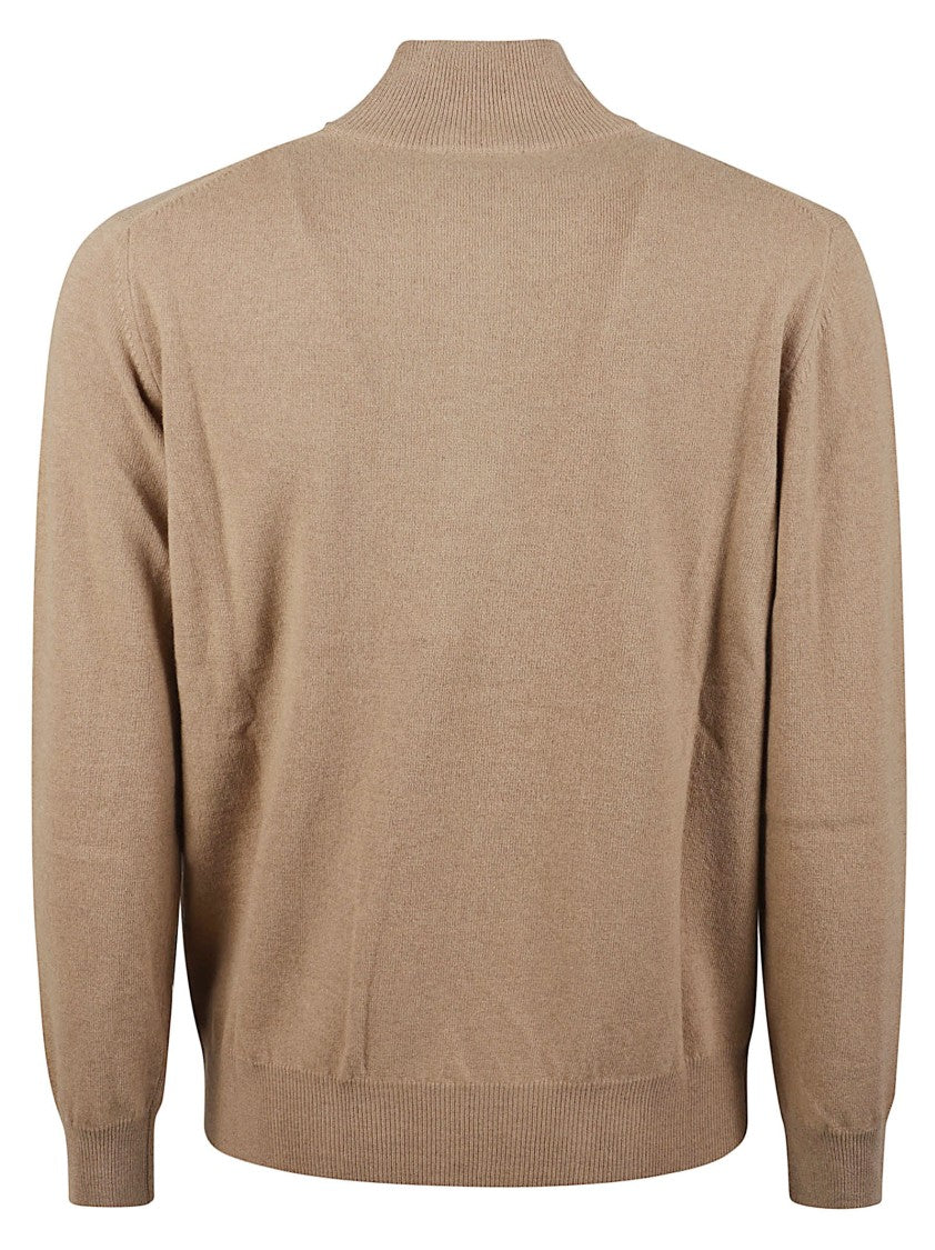 Altea Half-Zip Virgin Wool Sweater