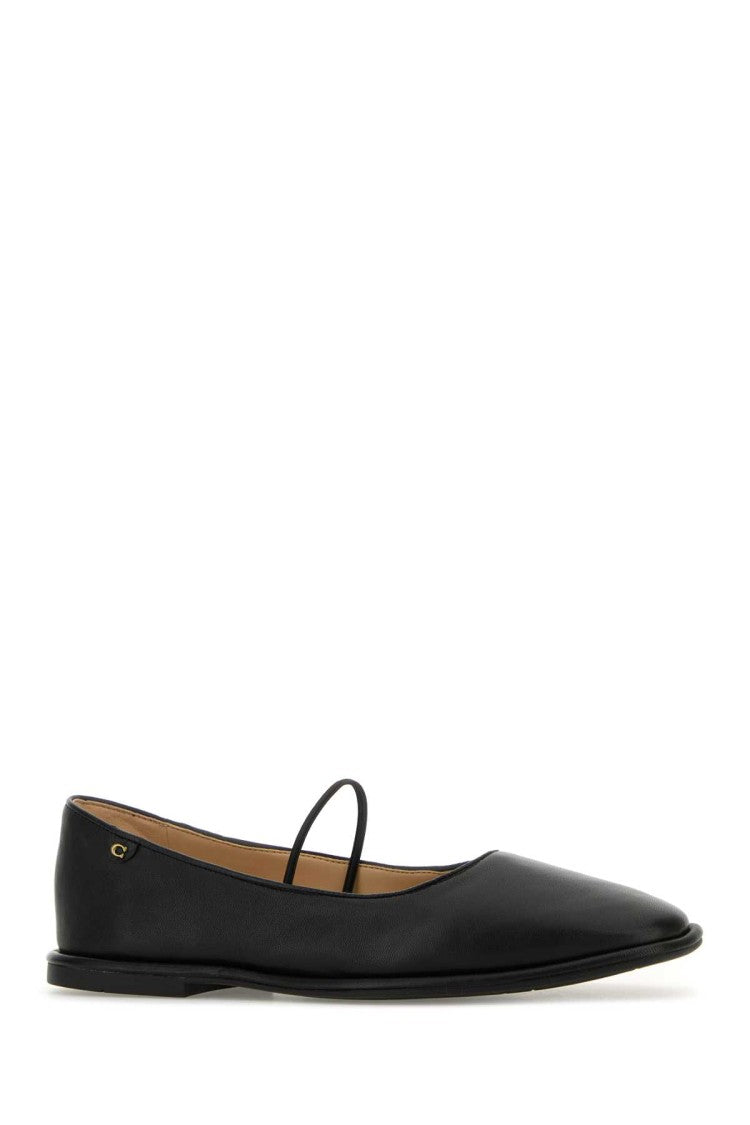Coach New York Black Leather Emilia Ballerinas