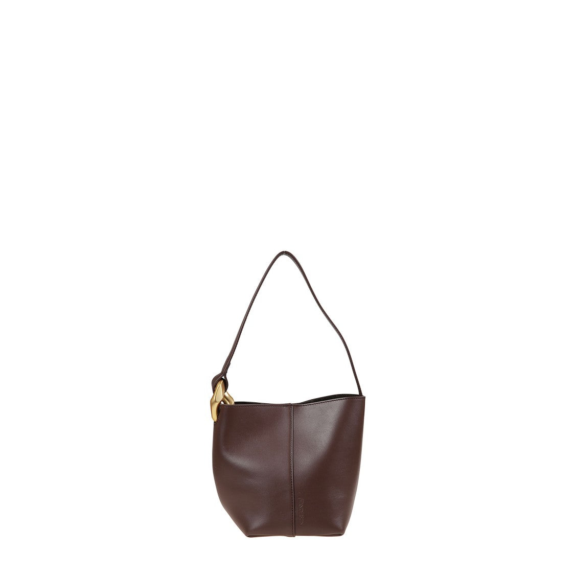 J. W. Anderson Brown Leather Bucket Bag