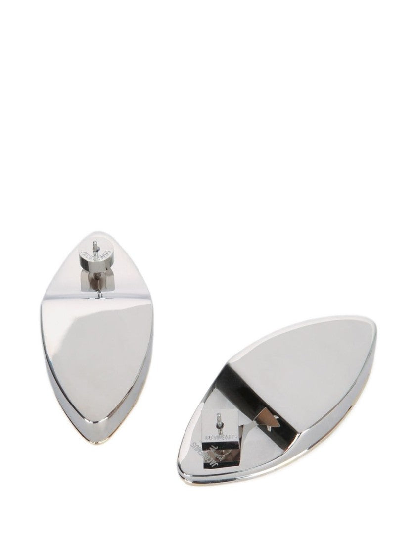Jacquemus Silver Minimalist Chain Link Necklace