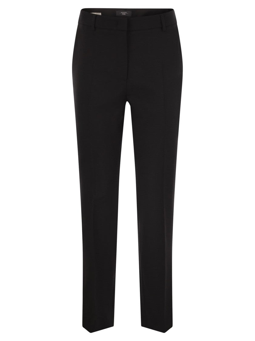 Max Mara Canon - Wool Cigarette Trousers