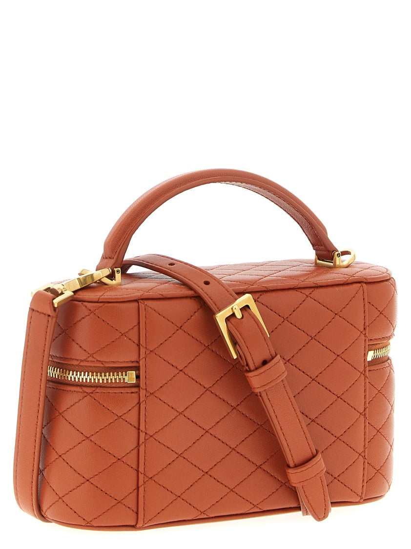 Saint Laurent Diamond-Quilted Leather Handbag With Gold-Tone Hardware