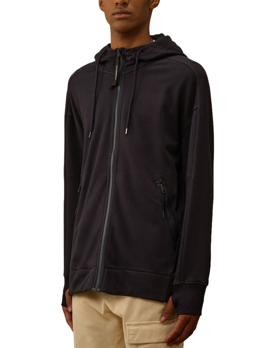 C.P. Company Diagonal Raised Fleece Goggle Hooded Sweatshirt