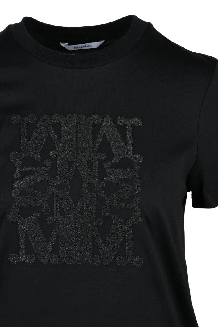 Max Mara Cotton T-Shirt - Black