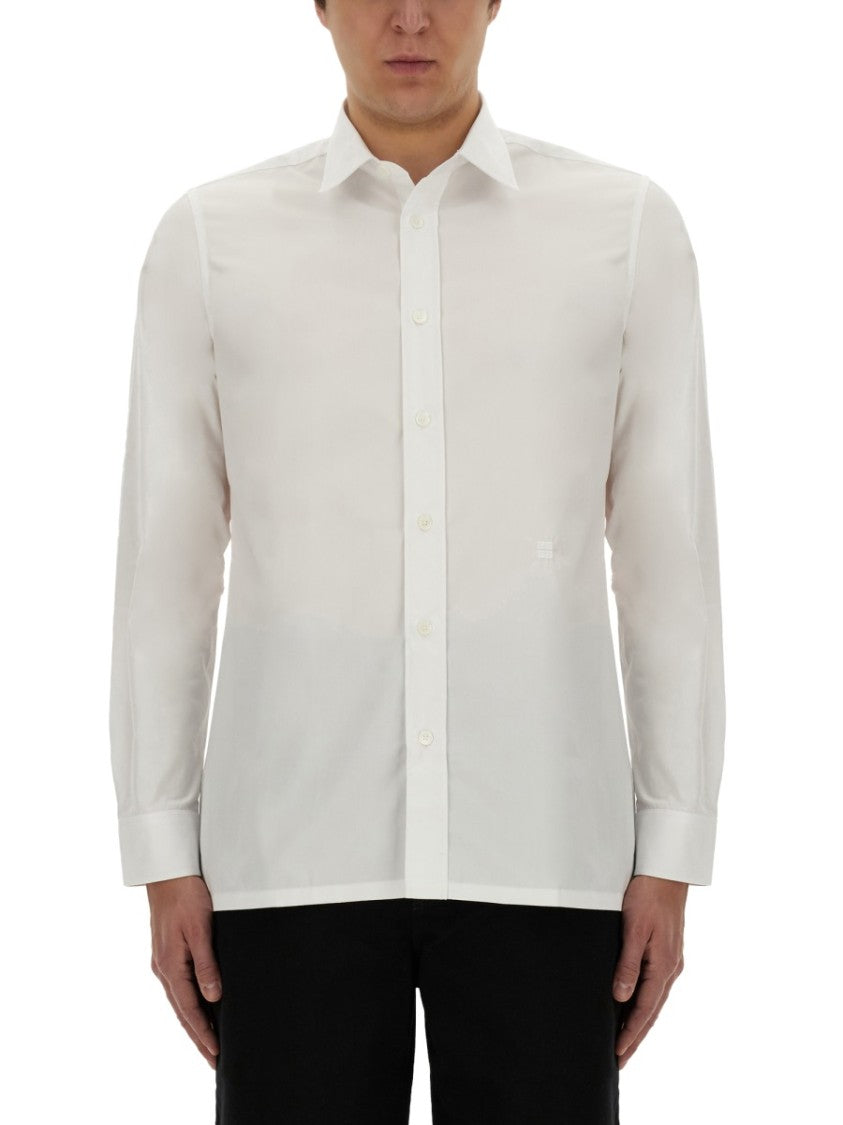 Givenchy Tailored White Cotton Shirt
