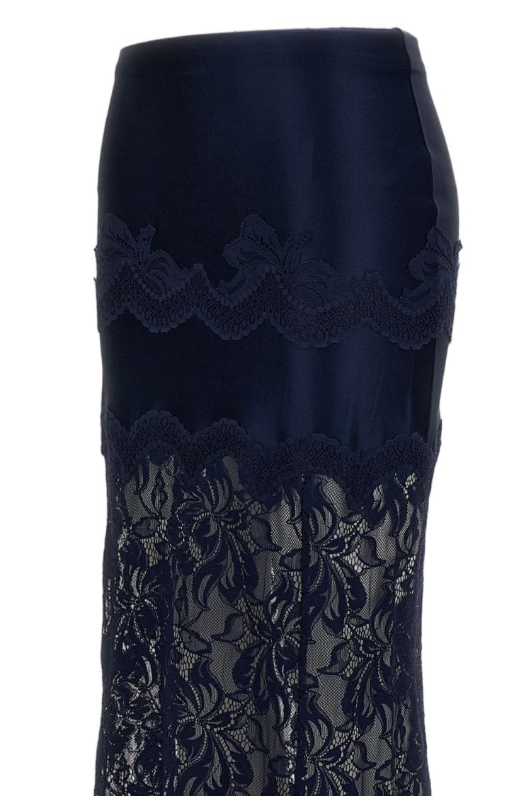 Rabanne Lace Midi Skirt