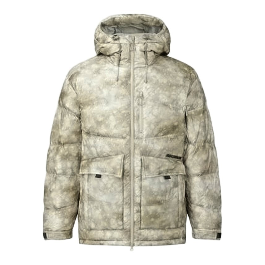 Salomon Quilted Down Jacket With Adjustable Hood