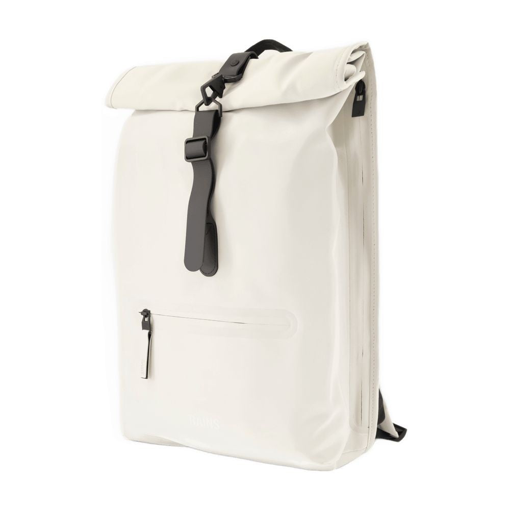 Rains Rolltop Rucksack W3 - Synthetic - White