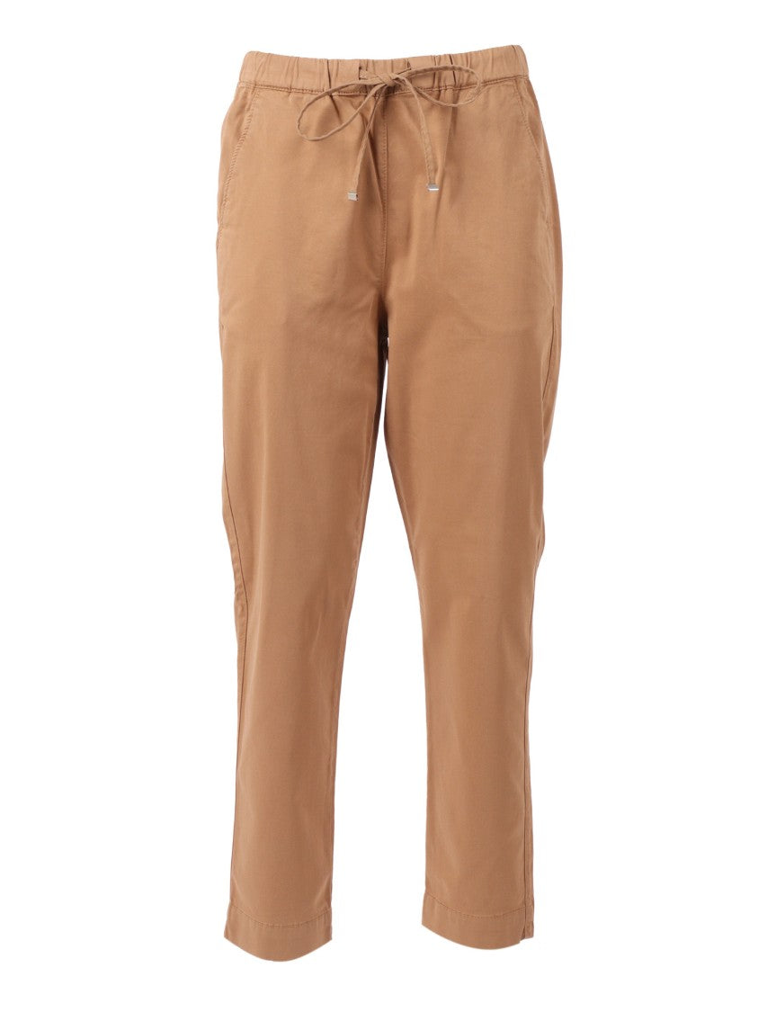 Max Mara Camel-Toned Tailored Trousers With Minimalist Design
