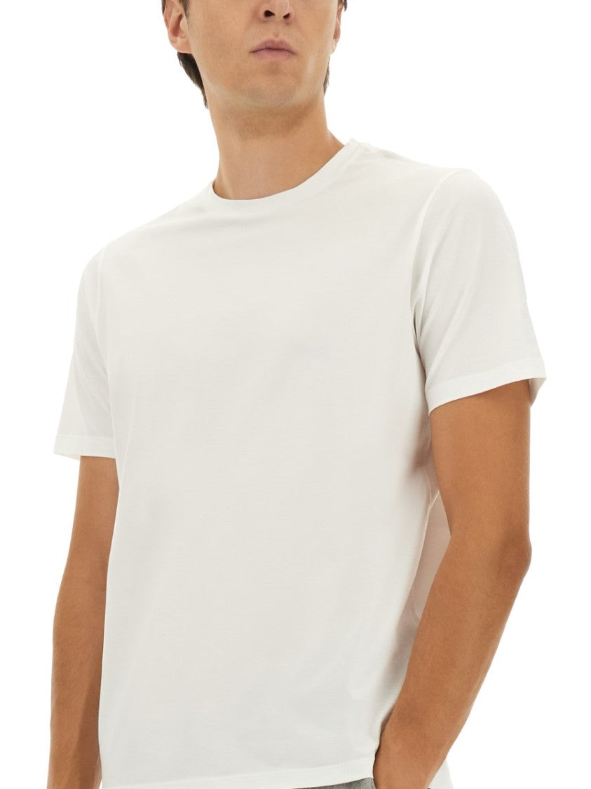 Herno Minimalist Cotton-Blend Crewneck T-Shirt