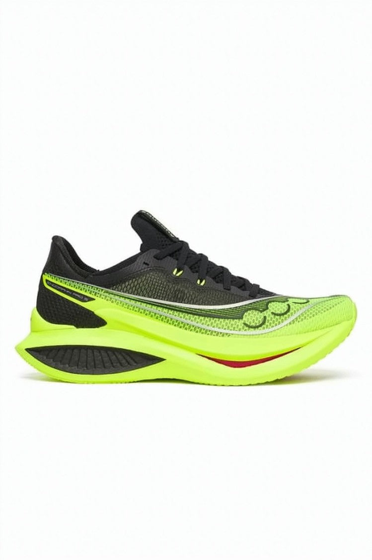 Saucony Aerodynamic Green Sneakers With Cushioned Sole