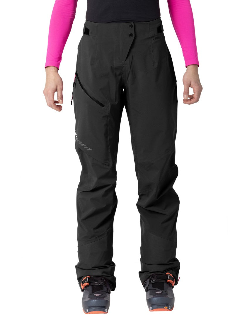 Dynafit Blacklight 3L High-Waisted Black Stretch Pants