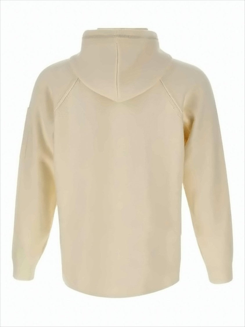 C.P. Company Grs Full-Zip Hooded Sweater In Soft Wool Blend