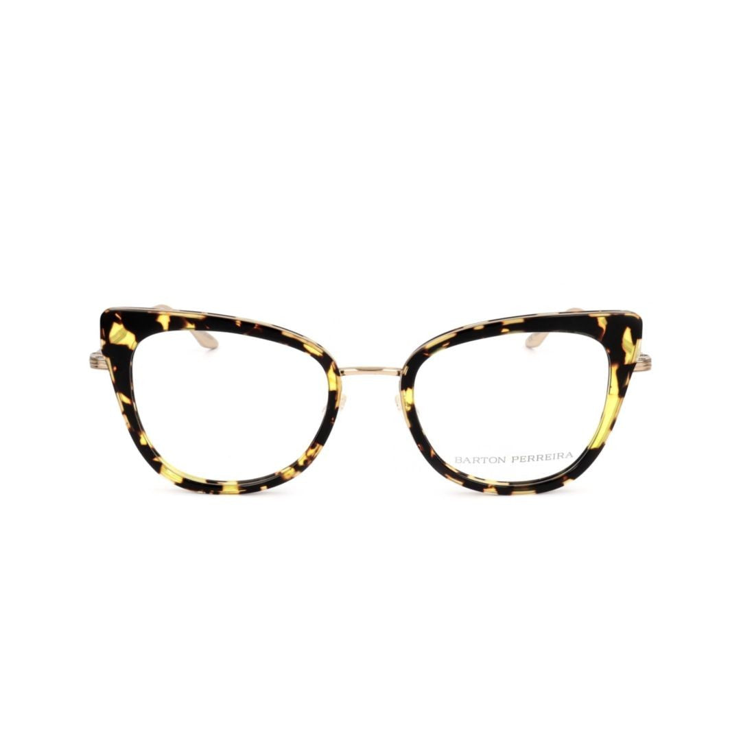 Barton Perreira Bp5198 521Aj Cat-Eye Tortoiseshell Frame Eyeglasses With Gold-Toned Temples