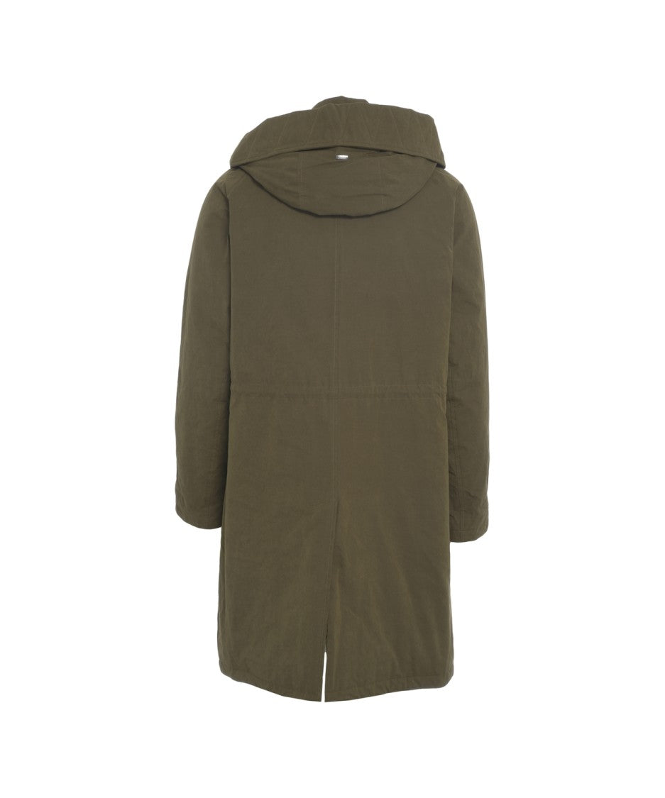 Herno Matte-Finish Parka With Adjustable Hood