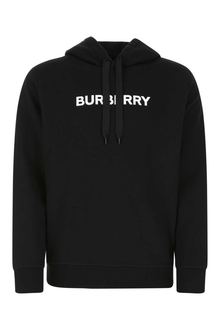 Burberry Black Cotton Sweatshirt