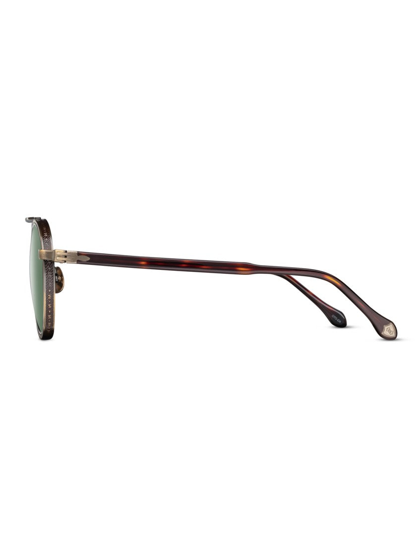 Matsuda Matsuda M3125.Sg Oval Green Sunglasses
