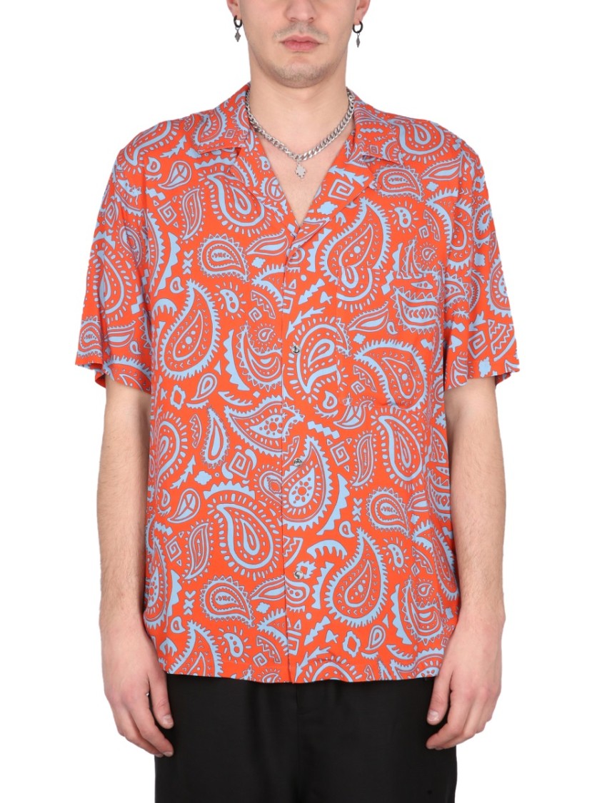 Marcelo Burlon Paisley Hawaii Shirt